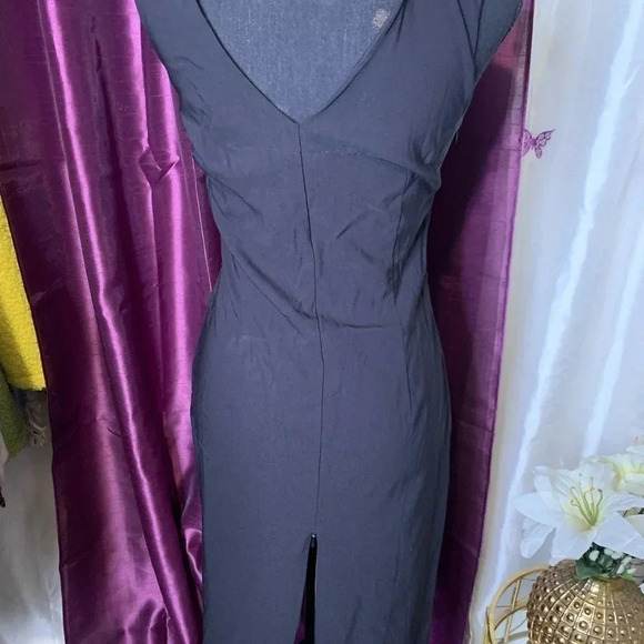 Vintage Ticci Tonetto Black Minimalist Dress - Picture 3 of 6